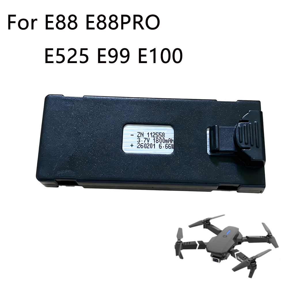 Eachine Drone E58 - E88 bateria do drona 3.7V 1800mAh