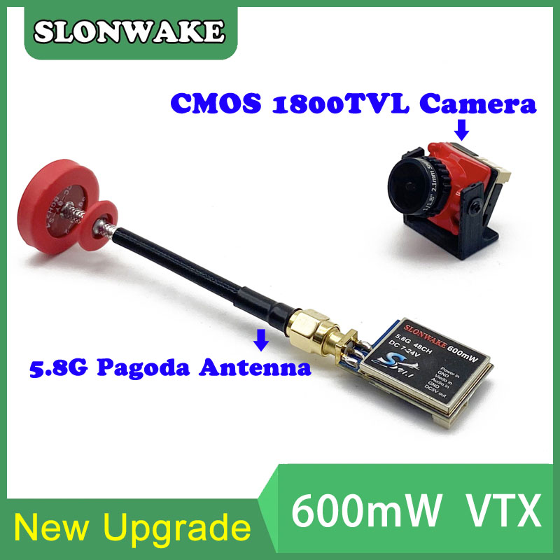 5.8G 48CH 600mW regulowany nad – Drone Camera recenzja i cena