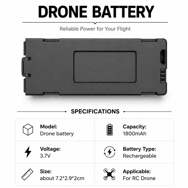 E88 bateria do drona akumulato – Eachine Drone E58 recenzja i cena