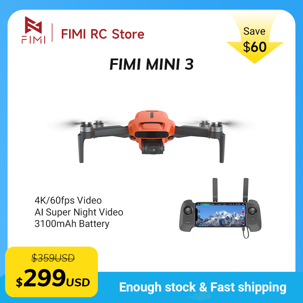 Dron FIMI MINI 3 z kamerą 4K 6 – Drone Gps Mount recenzja i cena